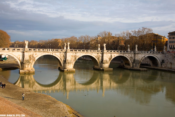 мост Святого Ангела, Рим, Италия
