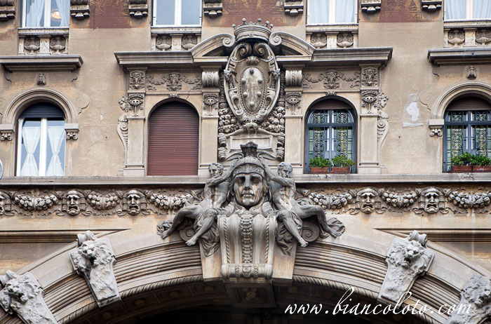 Квартал Коппеде: элемент декора.