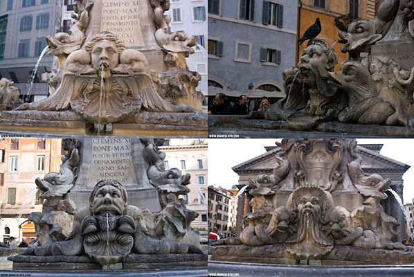 Пантеон, пьяцца Ротонда, Рим, Италия