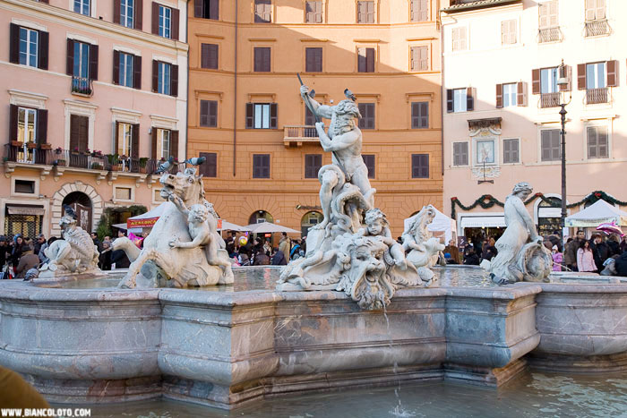 Фонтан Нептуна, Рим, Италия
