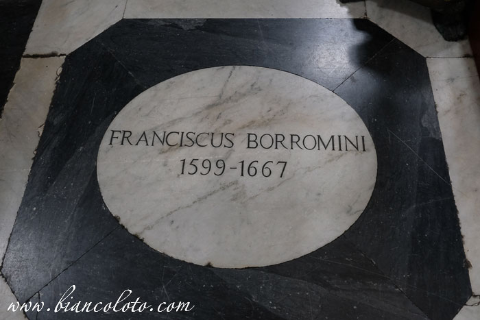 Надгробная плита Борромини