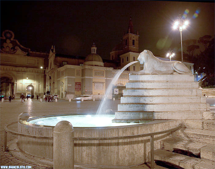 Площадь Пополо, Санта Мария дель Пополо