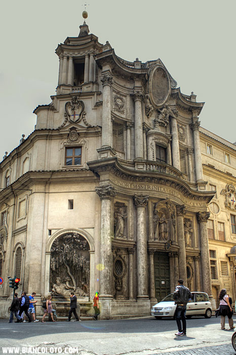 Церковь Сант-Карло-алле-Куатро-Фонтане