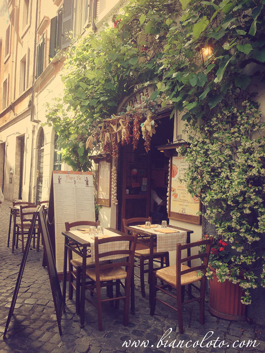Траттория в Трастевере