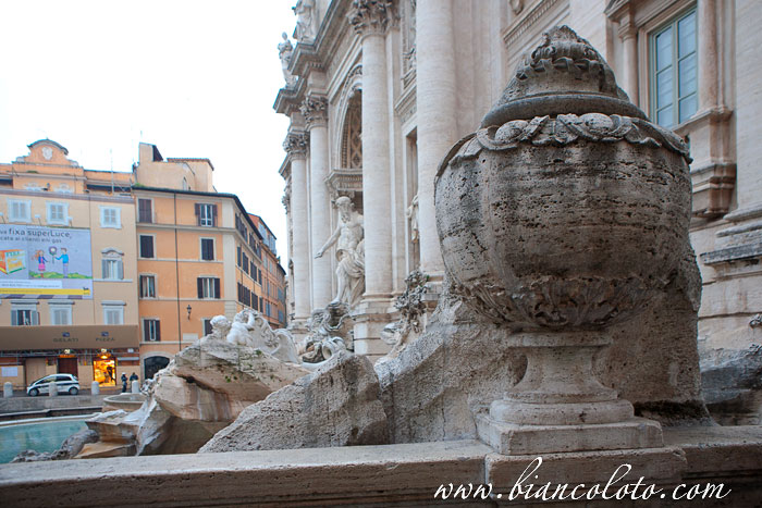 Ваза у фонтана Треви, Рим, Италия