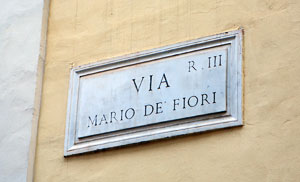 Via Mario Dei Fiori, Рим, Италия