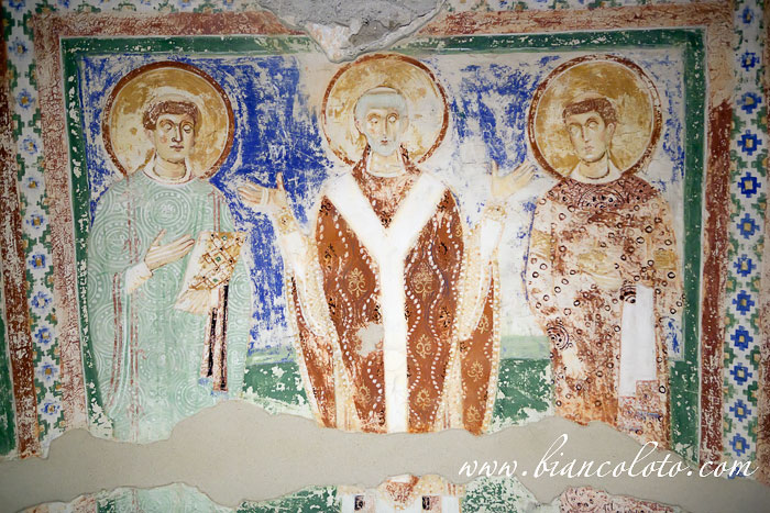 Крипта, покрытая фресками. Аквилея (Aquileia)