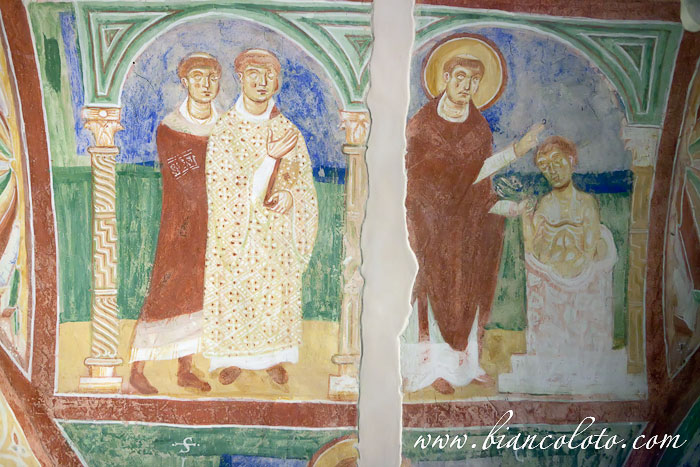 Крипта, покрытая фресками. Аквилея (Aquileia)