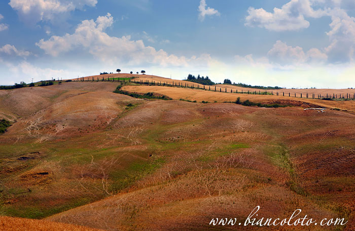 Ашьяно и аббатство Монте Оливето Маджоре. Тоскана. Италия