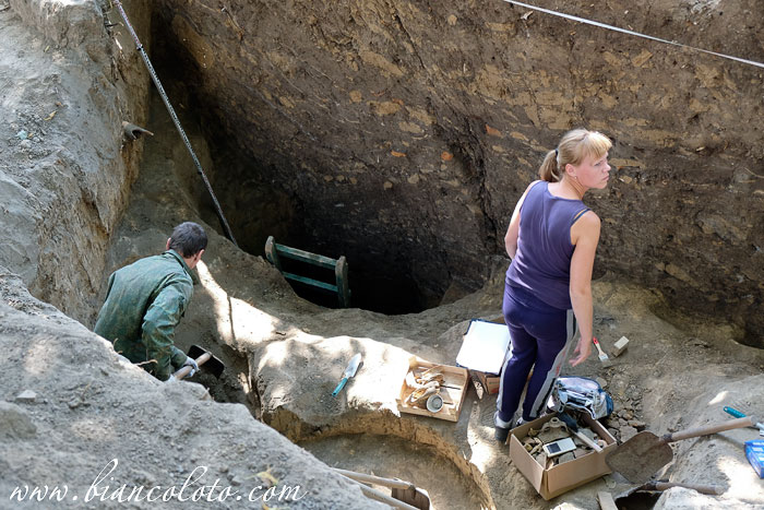 Раскопки на Петровском бульваре