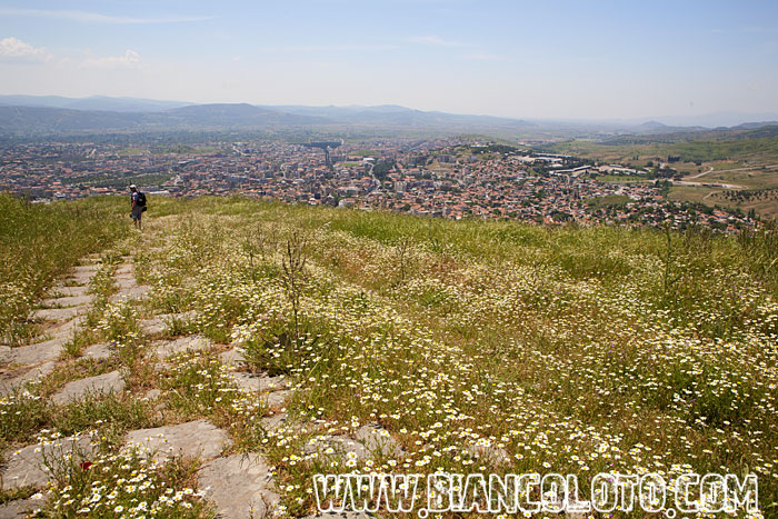 Дорога к Акрополю. Пергам. Турция.