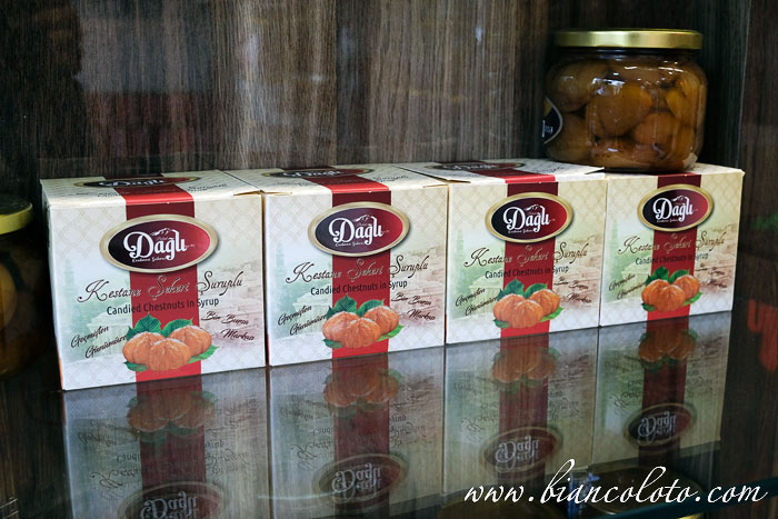 Цукаты из каштанов