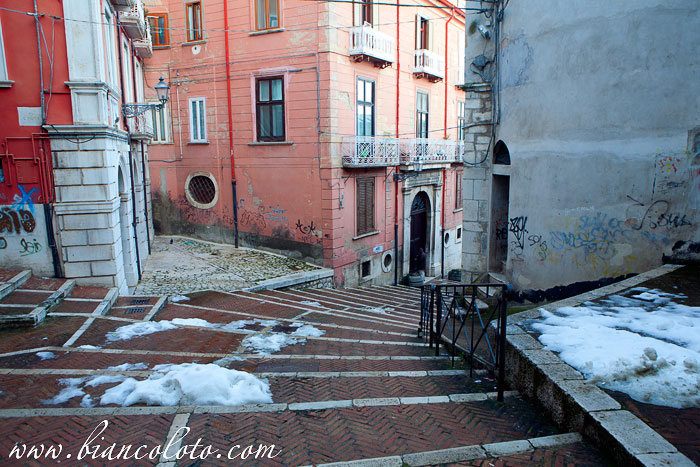 Улица-лестница. Кампобассо