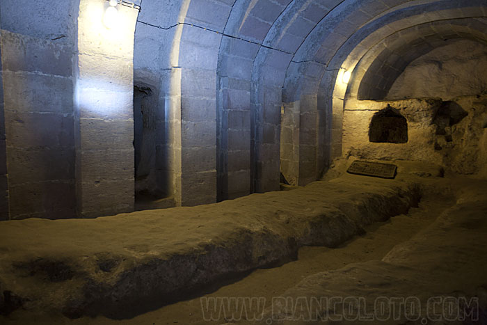 Школа подземного города Деринкую.  Каппадокия. Турция.