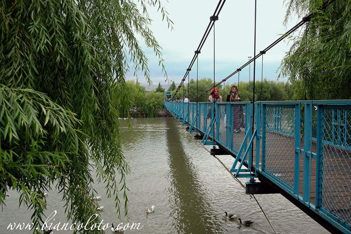Подвесной мост Салланан. Аванос. Каппадокия