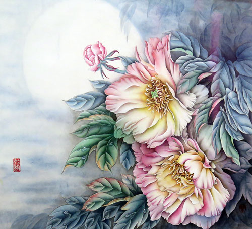 Китайская живопись Гунби