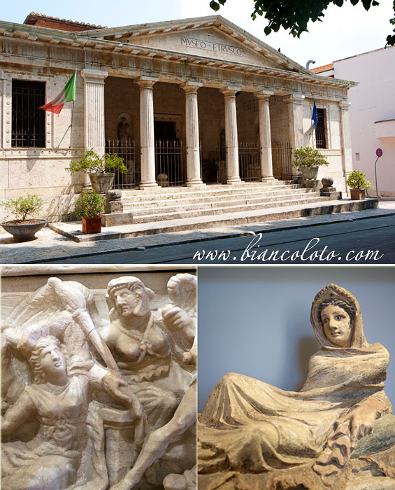 Археологический музей. Кьюзи. Тоскана. Италия