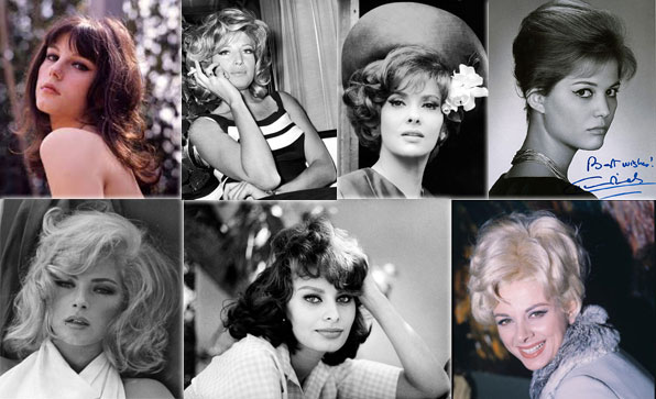 Самые красивые итальянские актрисы 1960-х гг. 