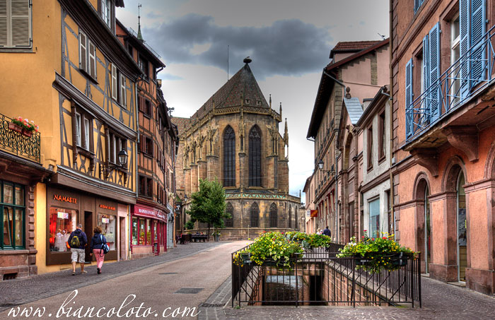 Вид на Кафедральный собор Кольмара