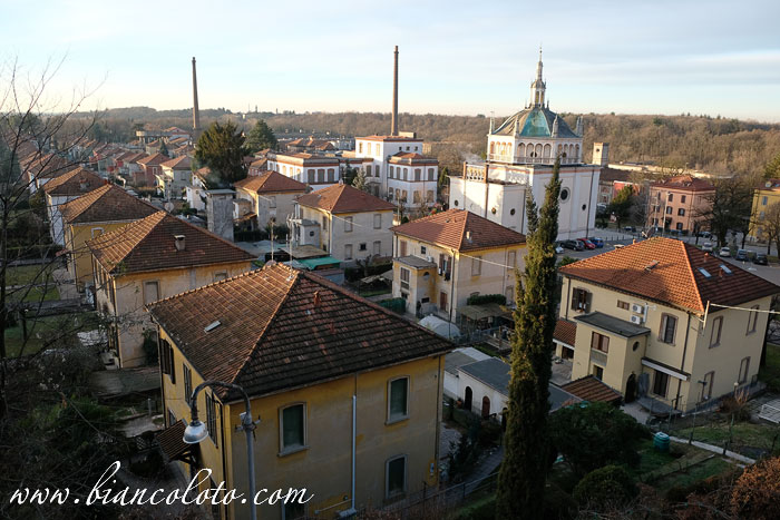фабричный поселок Креспи д'Адда