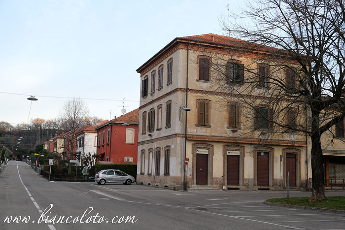 Дома поселка Креспи д’Адда