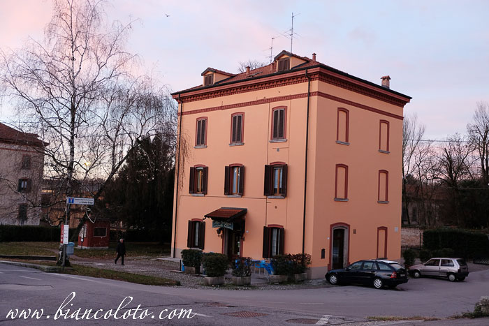 Дома поселка Креспи д’Адда