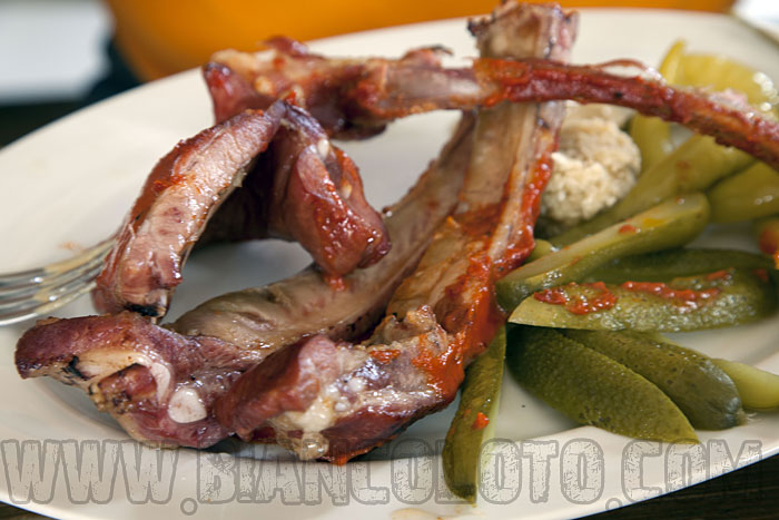 Чешская кухня, ребрышки.