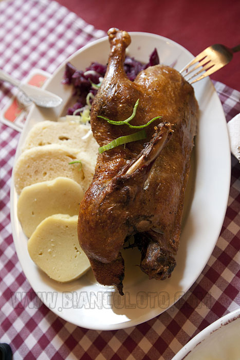 Чешская кухня, утка.