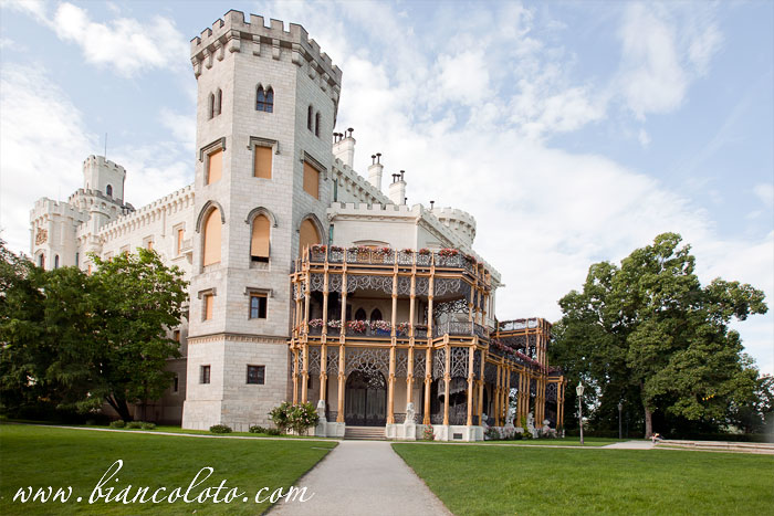 Глубока-над-Влтавоу. Чехия.
