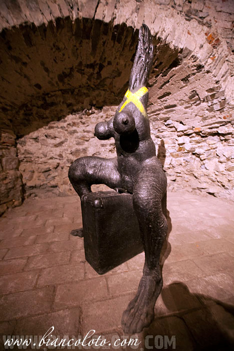 Арт-выставка в замке. Чески-Крумлов. Чехия.