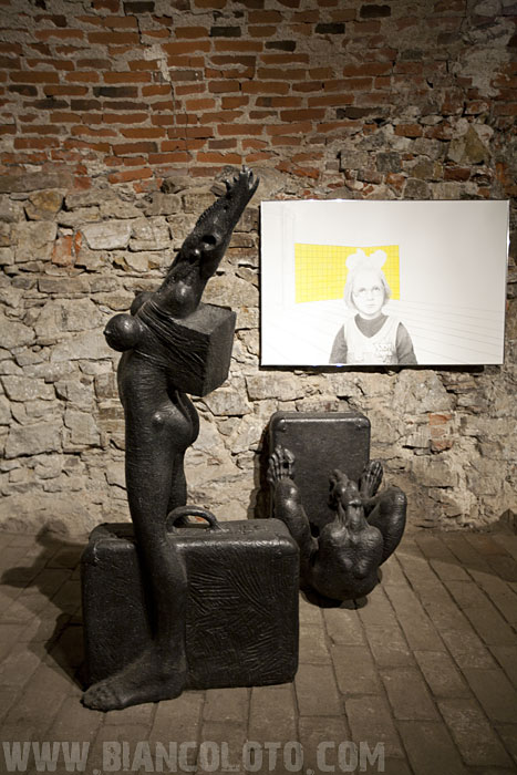 Арт-выставка в замке. Чески-Крумлов. Чехия.