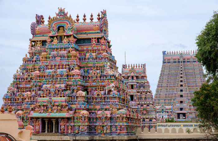 Храм Ранганатхи в Шрирангаме, Индия