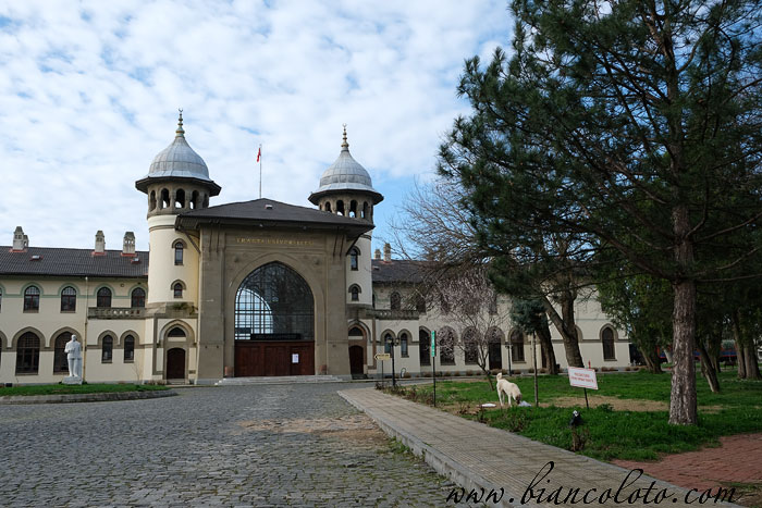 Железнодорожный вокзал. Караагач. Эдирне
