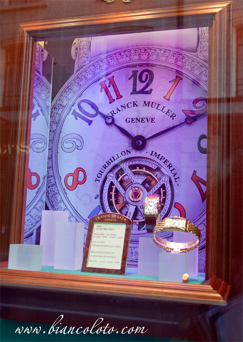 Магазин часов в Женеве