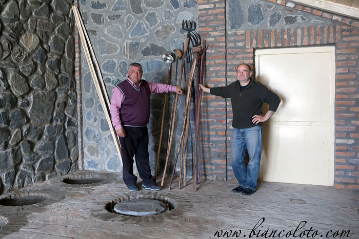 Алекс Шалошвили с виноделом