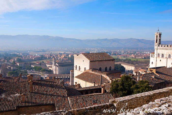 Вид на город (1). Губбио