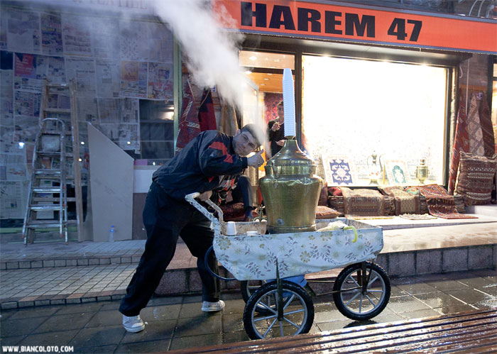 Стамбул, Продавец салепа