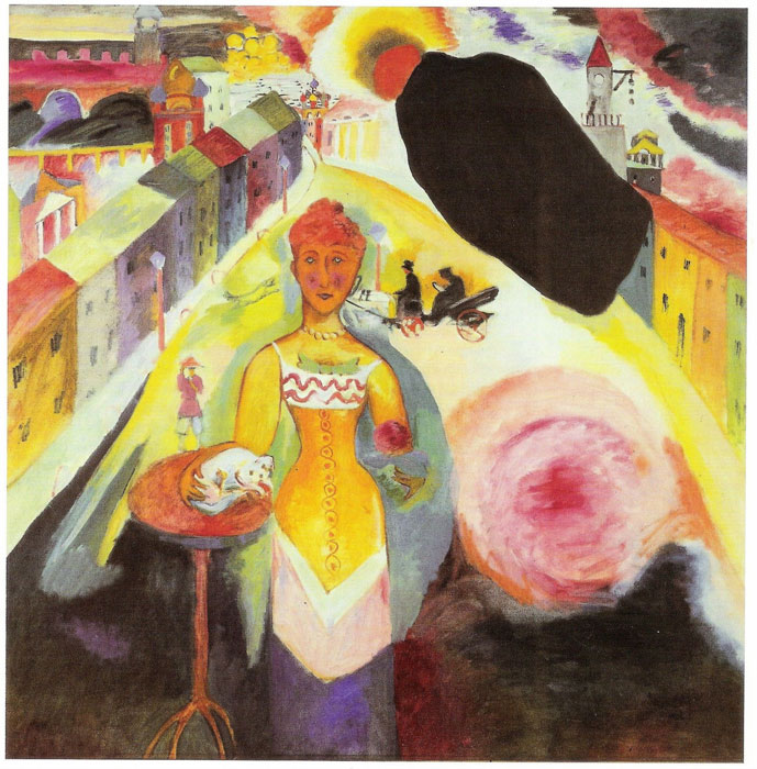 Дама в Москве. Кандинский