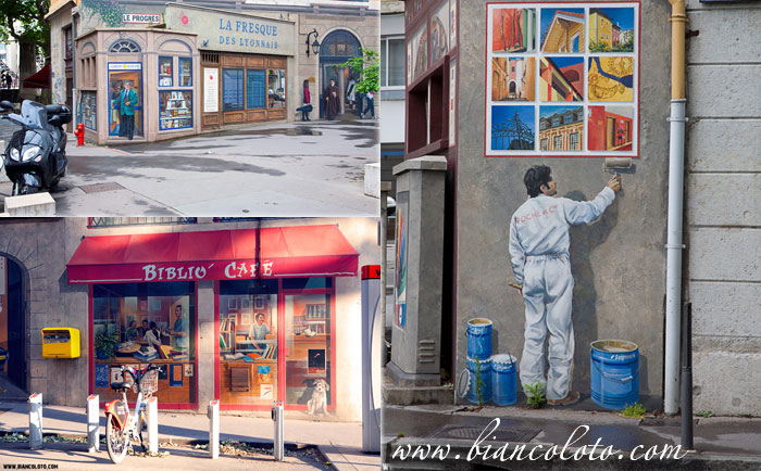 Лион, фрески