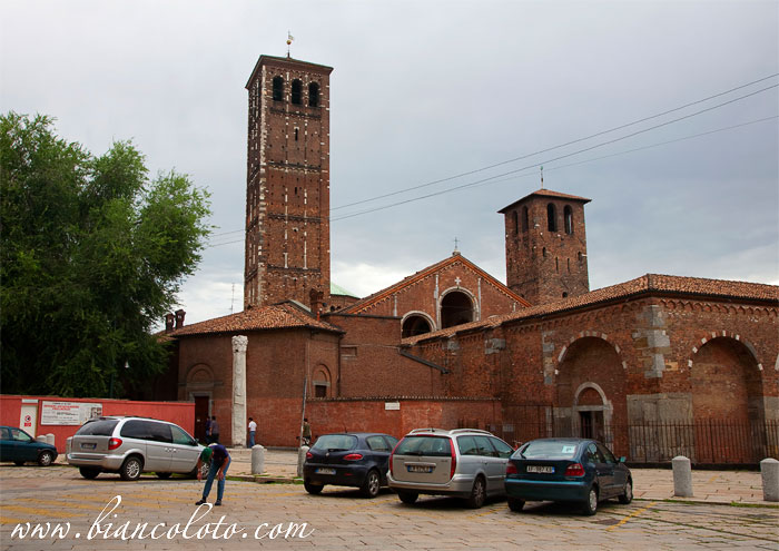 базилика Святого Амвросия. Милан