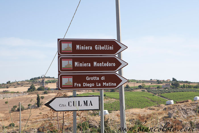 Добыча серы на Сицилии.