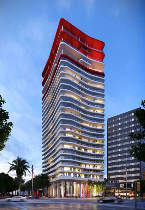  Antares Tower, Барселона, Испания  