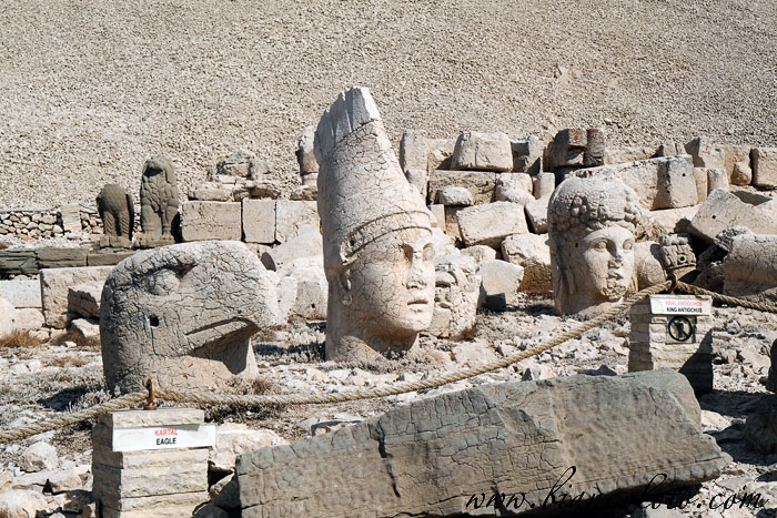 Западная терраса. Гора Немрут 