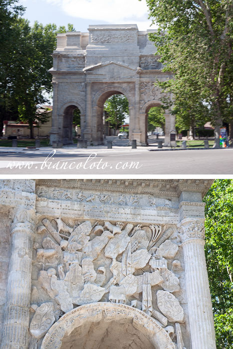 Фрагмент триумфальной арки. Оранж