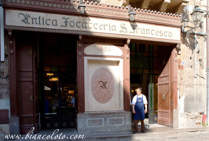 Фокачерия Святого Франциска. Палермо