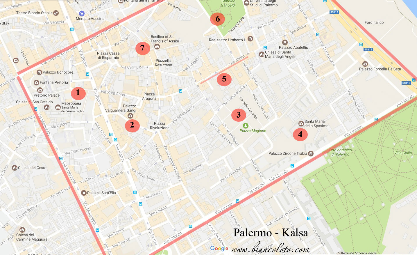 Палермо - Кальса