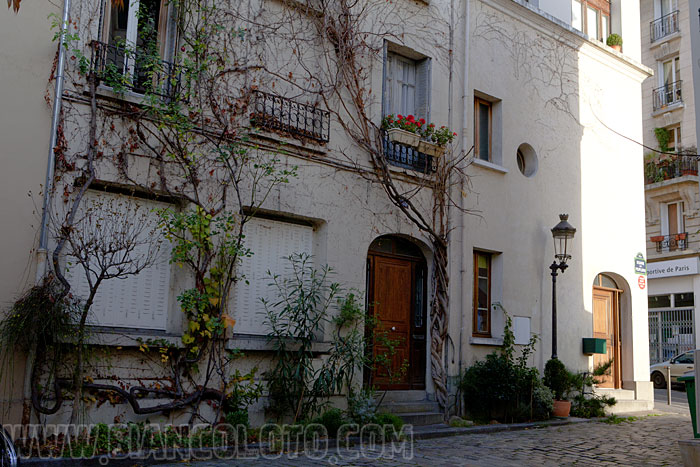 Дом на rue Peupliers. Париж