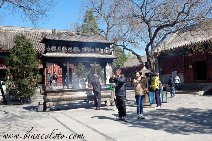 Храм Белых облаков (Байюньгуань). Пекин. Китай