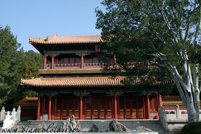 Павильон Красивого вида. Парк Цзиншань.  Пекин