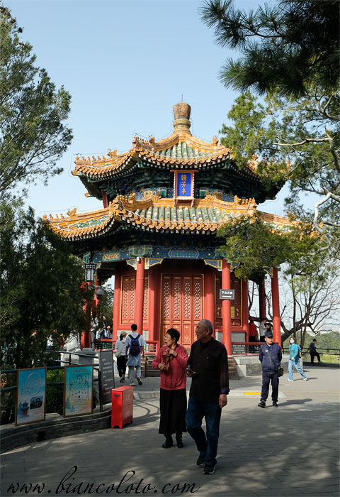 Павильон Удивления. Парк Цзиншань.  Пекин